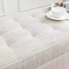 Banc de rangement ottoman pour chambre à coucher, banc de bout de lit, banc de pied de lit, banc d'entrée
