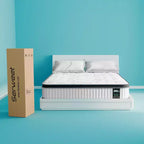 Matelas hybride respirant Serweet 10 pouces - Compatible avec les lits plateformes, les sommiers tapissiers ou les sommiers à lattes