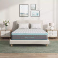 Serweet 14 inch Breathable Bamboo Charcoal Hybrid Mattress King