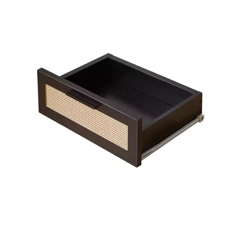 Lot de 2 tables de chevet modernes et épurées à 2 tiroirs pour chambre à coucher ou salon