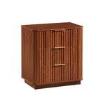 Table de Chevet Moderne Élégante à 3 Tiroirs pour Chambre à Coucher ou Salon