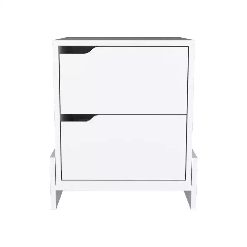 Table de Chevet 1 Tiroir Élégante et Fonctionnelle pour Chambre à Coucher et Salon