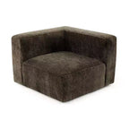 Canapé modulable moderne 101 places, canapé boxy profond en chenille texturée pour le salon - Panipeachy
