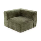 Canapé modulable moderne 101 places, canapé boxy profond en chenille texturée pour le salon - Panipeachy