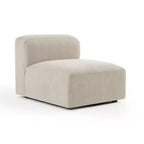Canapé modulable moderne 101 places, canapé boxy profond en chenille texturée pour le salon - Panipeachy