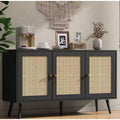 3-Door Sideboard Buffet Cabinet with Storage, Freestanding Accent Cabinet for Kitchen, Dining Room, Living Room