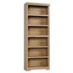 Étagère réglable à 5/6 niveaux, bibliothèque haute de style rustique, meuble de rangement autonome avec kit anti-basculement pour bureau à domicile, salon, bureau