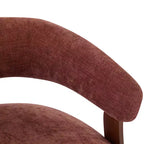 Christopher Knight Home Hepurn, fauteuil d'appoint moderne en bois courbé avec revêtement en tissu