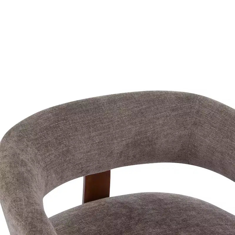 Christopher Knight Home Hepurn, fauteuil d'appoint moderne en bois courbé avec revêtement en tissu