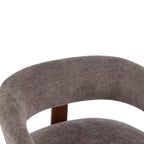 Christopher Knight Home Hepurn, fauteuil d'appoint moderne en bois courbé avec revêtement en tissu
