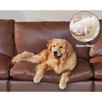 Canapé d'angle modulable surdimensionné Dyonery Cloud, en L et en U, avec pouf de rangement, assise profonde