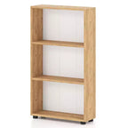 Étagère à Livres Costway 42'' à 3 Niveaux avec Kit Anti-Basculement pour Salon et Bureau à Domicile
