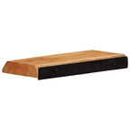 vidaXL Étagères murales 2 pcs 30x20x3,5 cm Bois d'acacia massif