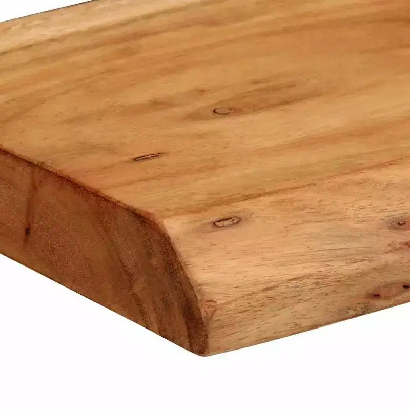 vidaXL Étagères murales 2 pcs 30x20x3,5 cm Bois d'acacia massif