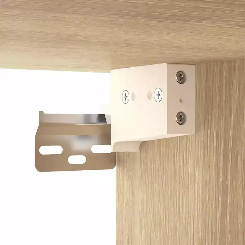 vidaXL Meuble mural, lot de 2, chêne Sonoma, bois d'ingénierie