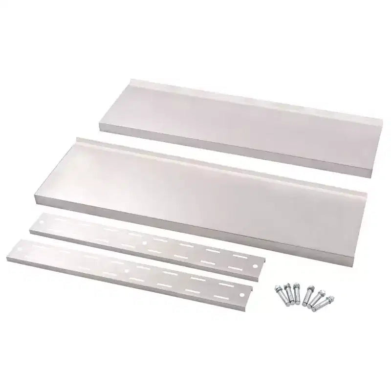 vidaXL Étagère murale flottante Acier inoxydable argenté 100x30 cm