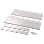 vidaXL Étagère murale flottante Acier inoxydable argenté 100x30 cm