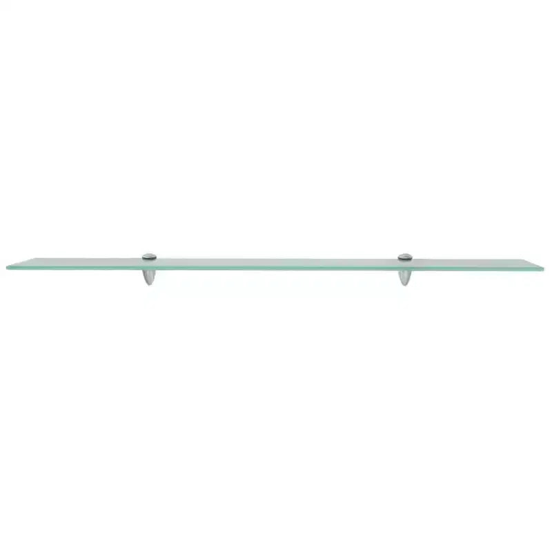 vidaXL Étagère flottante en verre de sécurité trempé transparent 100x20 cm