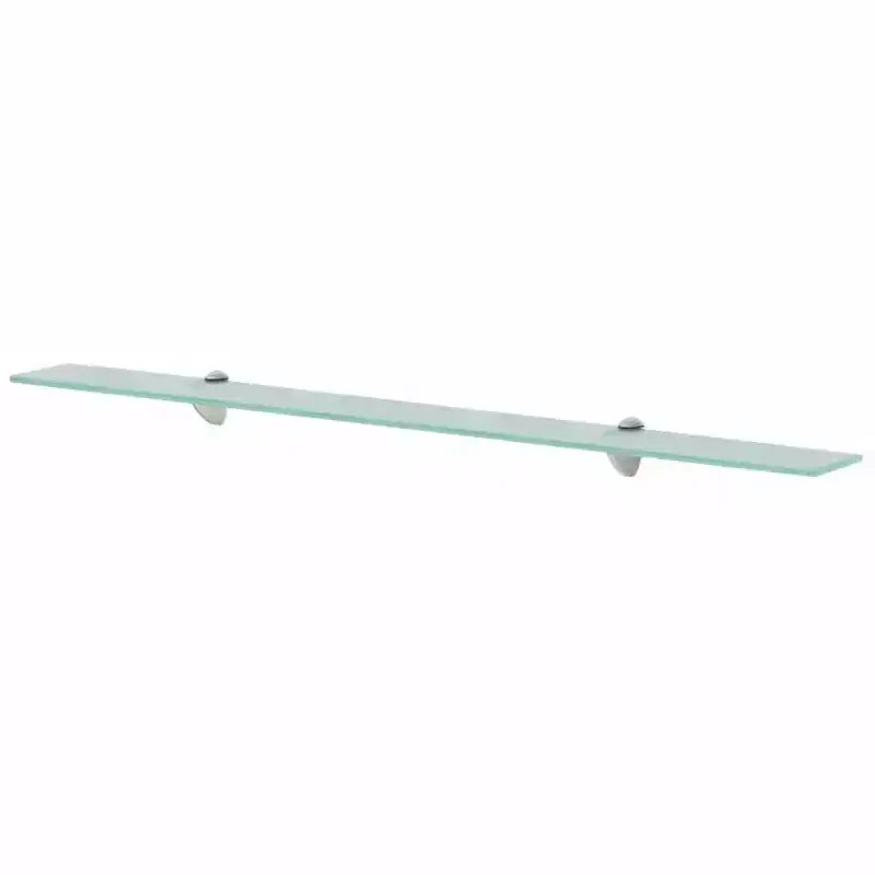 vidaXL Étagère flottante en verre de sécurité trempé transparent 100x20 cm