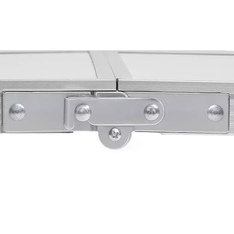 AEELLEEA Table de camping pliante portable de 60 cm avec hauteur réglable, table d'extérieur légère en aluminium