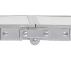 AEELLEEA Table de camping pliante portable de 60 cm avec hauteur réglable, table d'extérieur légère en aluminium