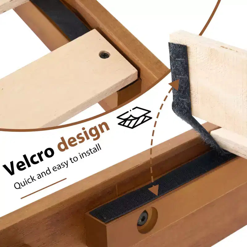 JIONJOY Cadre de lit plateforme double 12 pouces en bois massif d'hévéa, support de matelas robuste, montage facile, aucun sommier tapissier requis