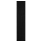 vidaXL Meuble de Rangement Noir Pin Massif Meuble de Rangement Medium