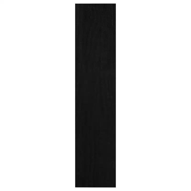 vidaXL Meuble de Rangement Noir Pin Massif Meuble de Rangement Medium