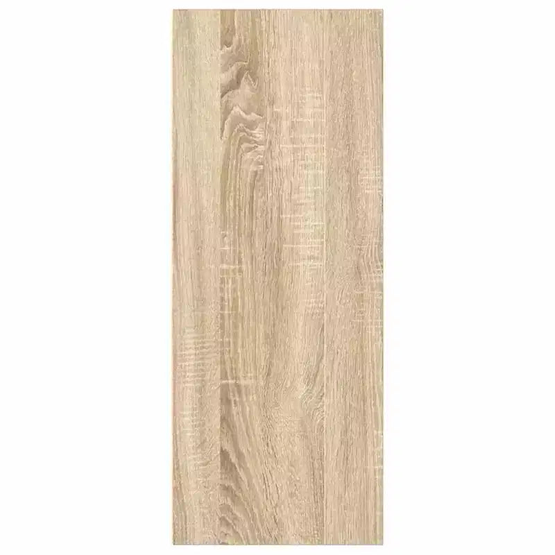 vidaXL Bibliothèque Chêne Sonoma Bois d'ingénierie 76,5 cm de hauteur avec 2 niveaux