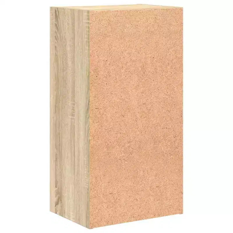 vidaXL Bibliothèque Chêne Sonoma Bois d'ingénierie 76,5 cm de hauteur avec 2 niveaux