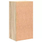 vidaXL Bibliothèque Chêne Sonoma Bois d'ingénierie 76,5 cm de hauteur avec 2 niveaux