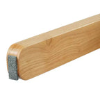 Christopher Knight Home Chaise de salle à manger minimaliste moderne rembourrée avec pieds en bois d'hévéa massif