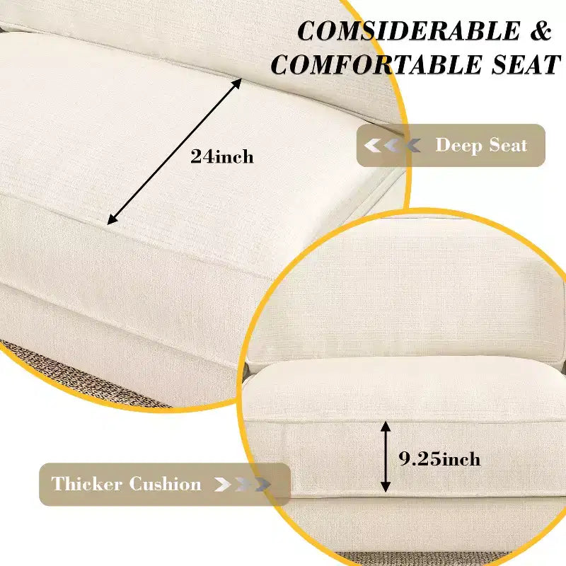 Dyonery 160 Canapé modulable, canapé modulable Cloud avec assise profonde, canapé modulable moderne en forme de L avec méridienne.