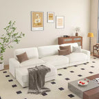 Dyonery 160 Modular Sectional Sofa, Cloud Sectional Couch with Deep Seat, Modern Modular L-Shape Sofa Couch with Chaise.