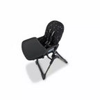 Chaise Haute Bébé Réglable 42,5 pour Tout-Petits, Hauteur et Dossier Multi-Niveaux, Plateau Amovible et Pliage Rapide pour un Rangement Compact