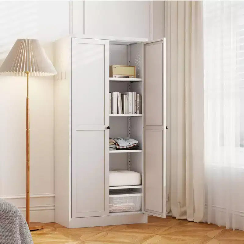 Étagère de cuisine en métal réglable de 61" avec 4 tablettes, organisateur de garde-manger autoportant robuste