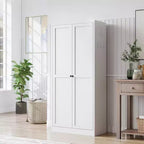 Étagère de cuisine en métal réglable de 61" avec 4 tablettes, organisateur de garde-manger autoportant robuste