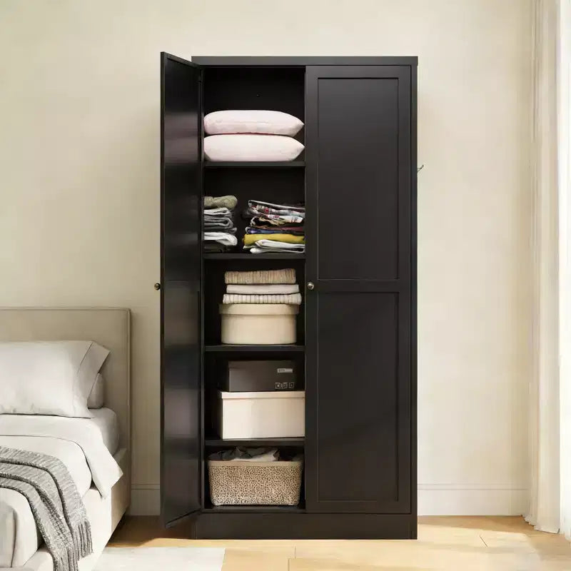 Étagère de cuisine en métal réglable de 61" avec 4 tablettes, organisateur de garde-manger autoportant robuste