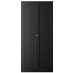 61 Metal Kitchen Pantry Cabinet Adjustable Storage with 4 Shelves, Heavy Duty Freestanding Pantry Organizer