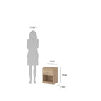 Tvilum, Ensemble de chambre à coucher 3 pièces Portland - Commode double 6 tiroirs et ensemble de 2 tables de nuit