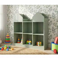Double roof bookshelf