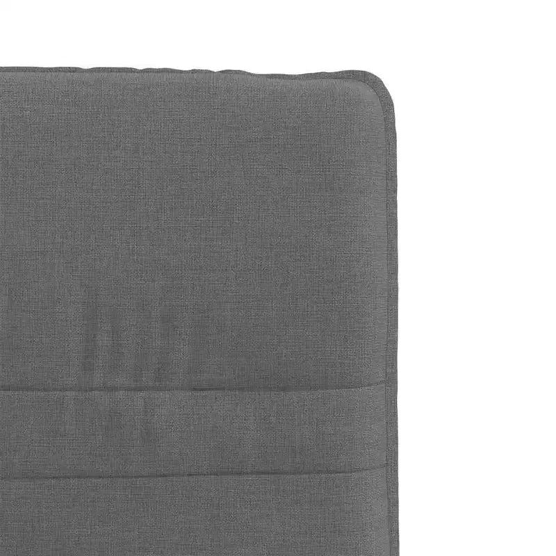 vidaXL Chaises de salle à manger, 4 pcs, gris foncé