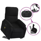 Fauteuil inclinable de massage relevable marron vidaXL