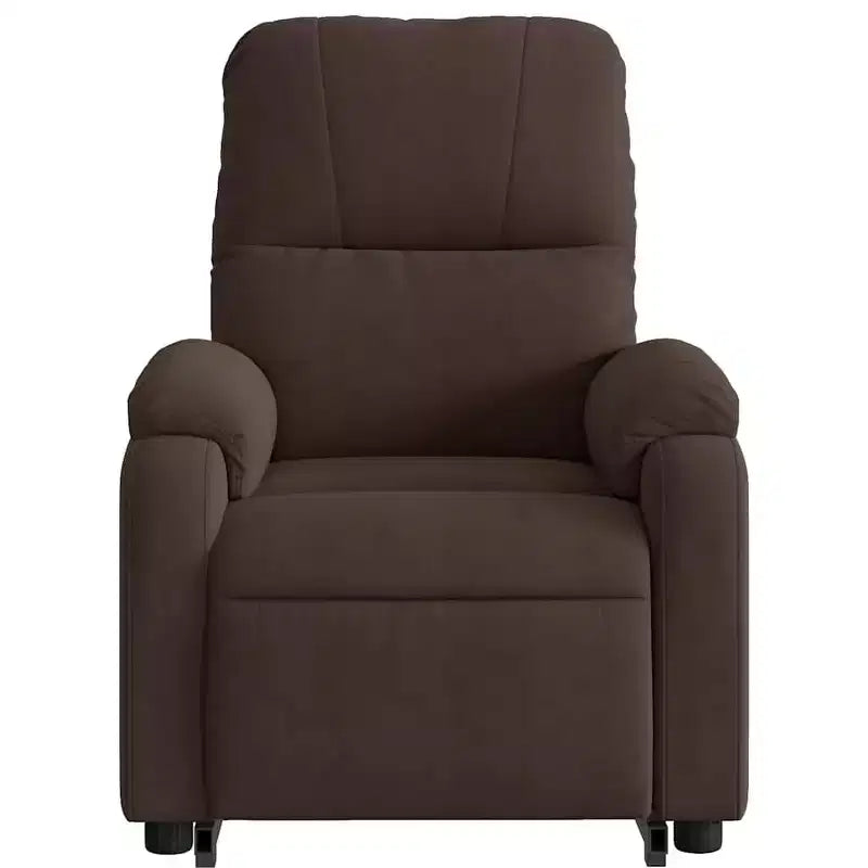 Fauteuil inclinable de massage relevable marron vidaXL