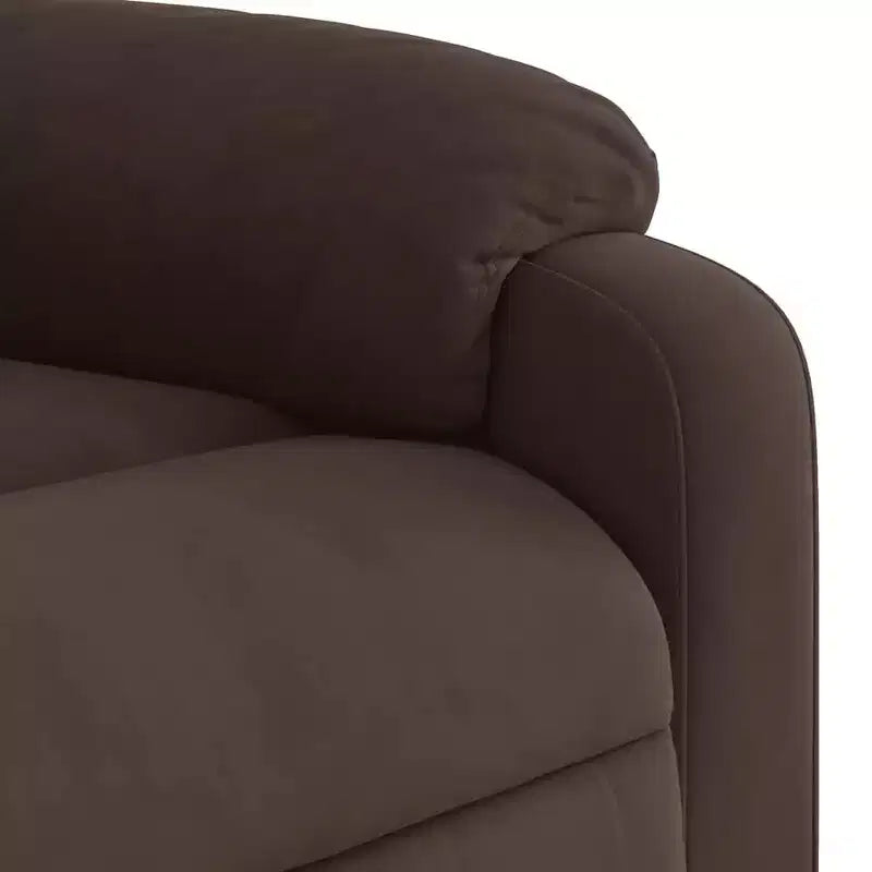 Fauteuil inclinable de massage relevable marron vidaXL