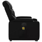 vidaXL Fauteuil de massage inclinable crème