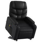 vidaXL Fauteuil de massage inclinable crème