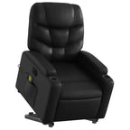 vidaXL Fauteuil de massage inclinable crème