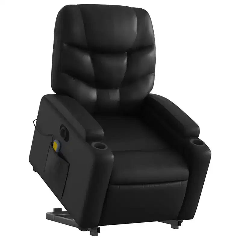 vidaXL Fauteuil de massage inclinable crème