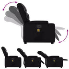 vidaXL Fauteuil de massage inclinable crème
